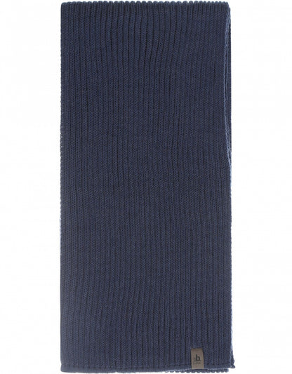 Gestrickter Wollschal | Denim