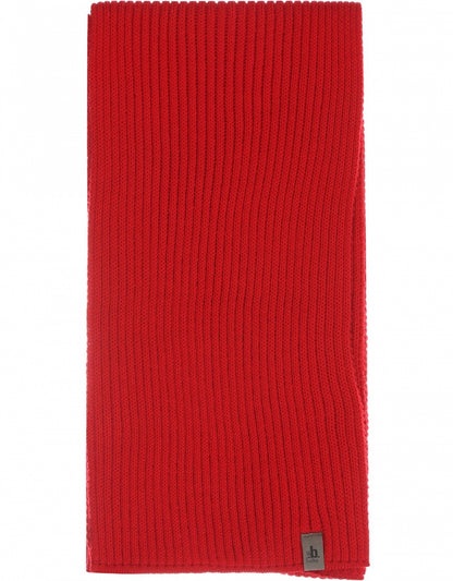 Gestrickter Wollschal | Rot