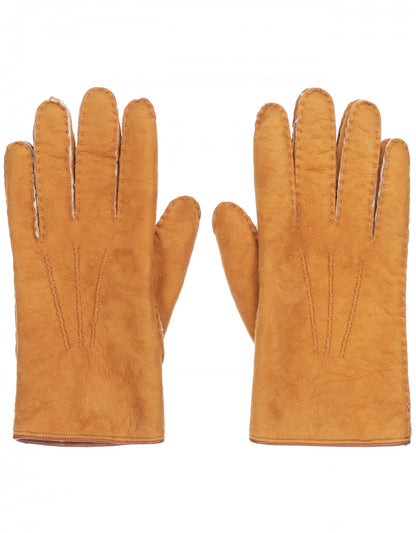 Luxus-Lammy-Handschuhe | Braun