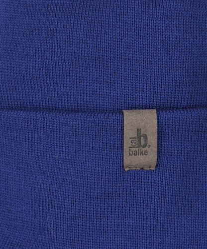 Fein gewebter Wollhut | Blau