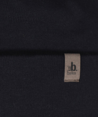 Fein gewebter Wollhut | Marineblau