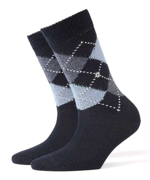 Whitby Damensocken | Blau