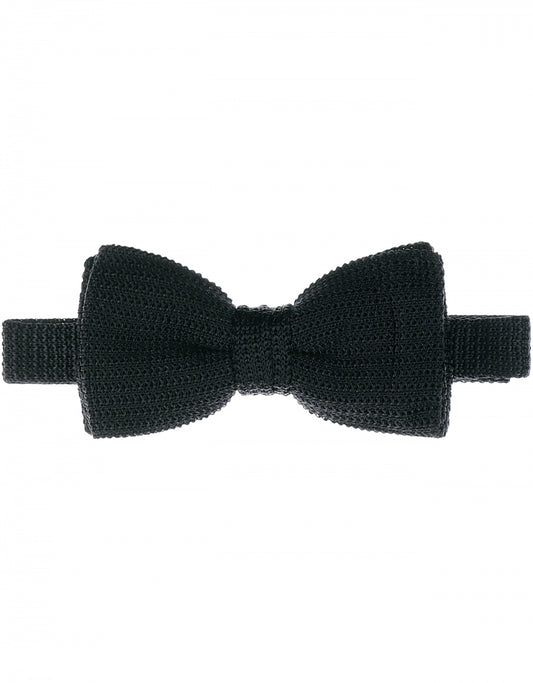 Strik zijde | Zwart Knit