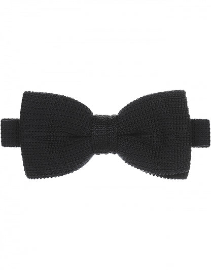 Elegante Seidenfliege | Schwarz