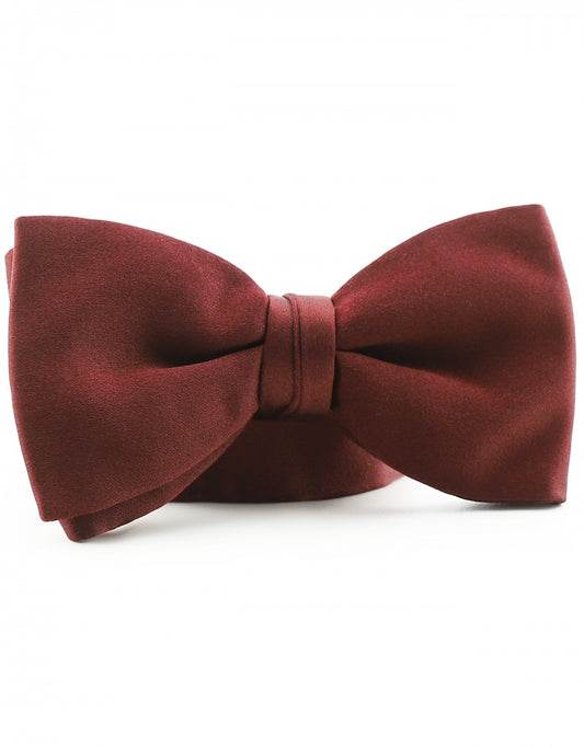 Strik zijde | Bordeaux Rood