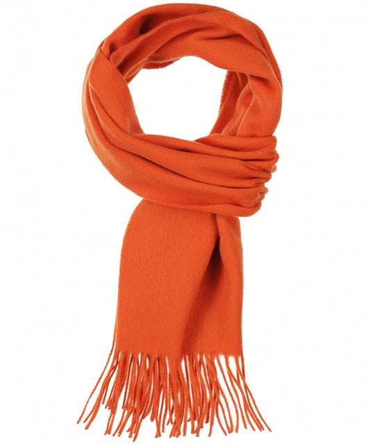 Uni Sjaal Lamswol | Oranje
