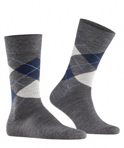 Edinburgh Herrensocken | Grau