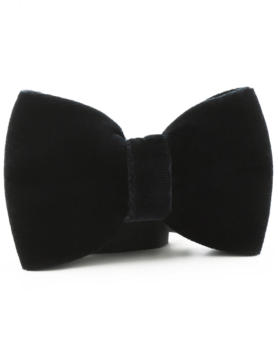 Velvet velour bowtie | Navy Blue