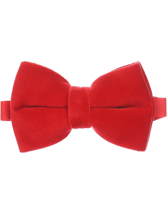 Bowtie Velour | Rood