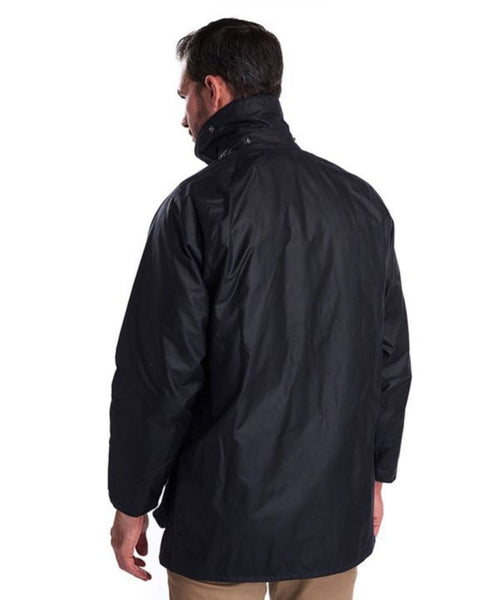 Waxed jacket Beaufort | Navy Blauw