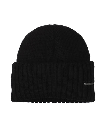 Stetson-Mütze Merino | Schwarz