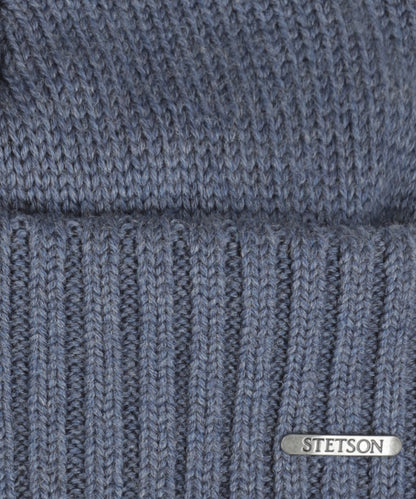 Beanie Merino | Denim Blue