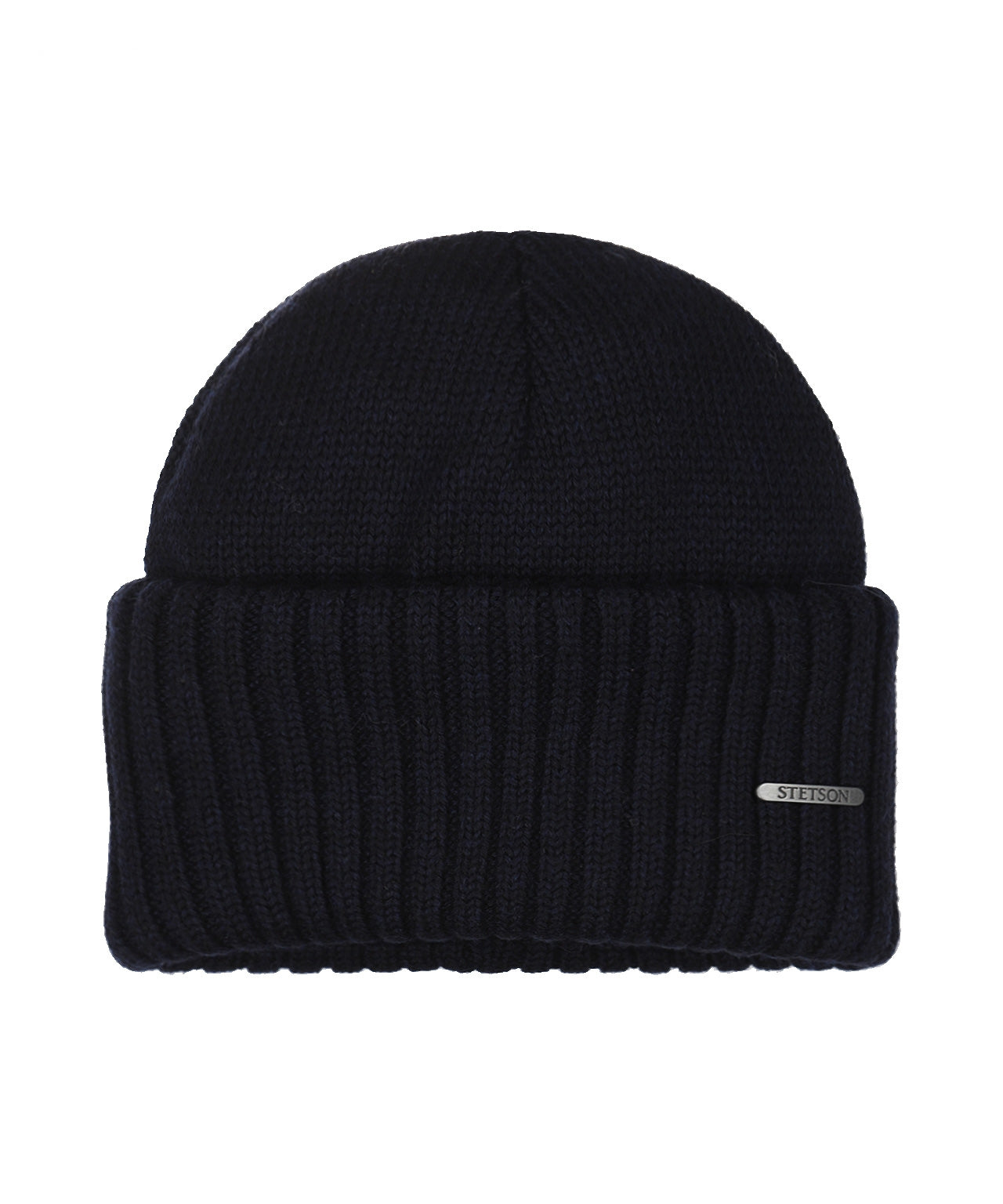 Stetson-Mütze aus Merinowolle | Marineblau
