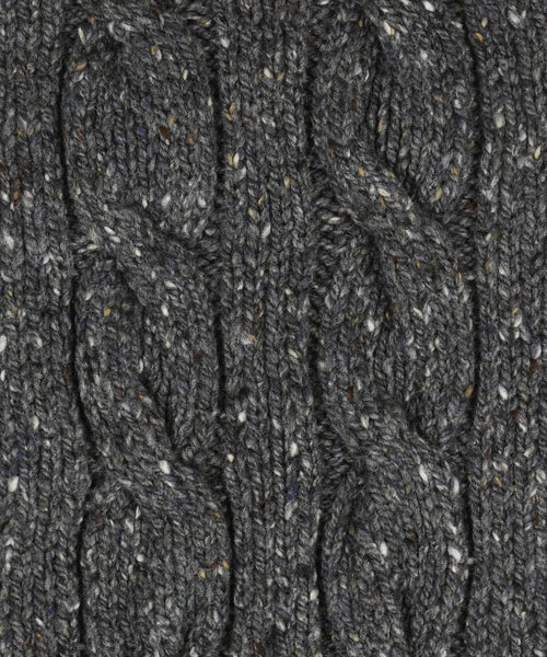 Ierse Wollen Sjaal | Grijs