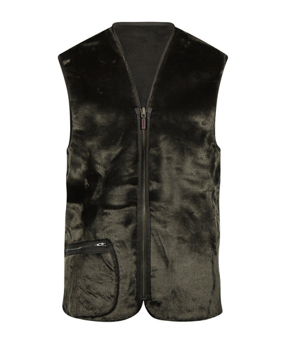 Warm Pile Liner bodywarmer | Green