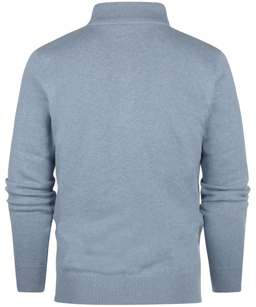Barbour Cotton Half Zip Pullover | Blauw