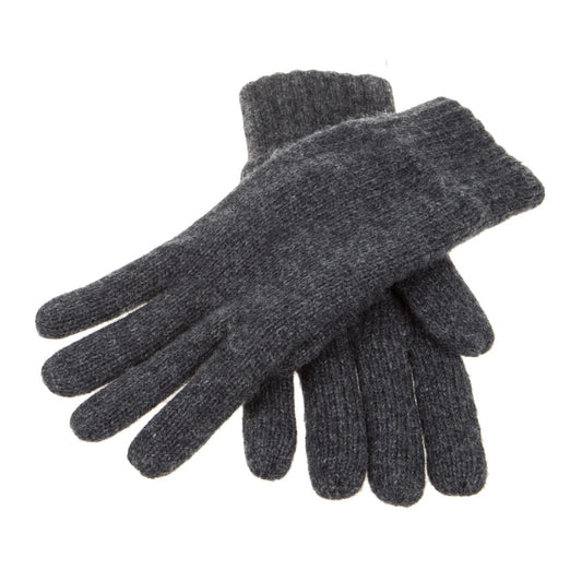 Handschoen Wolmix | Antraciet Grijs