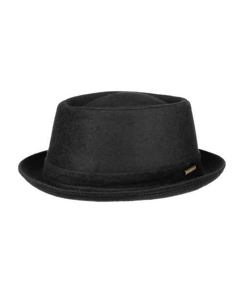 Pork Pie Hoed | Zwart