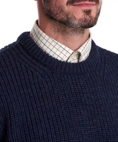 Barbour Pull New Tyne Crew | Denimblau