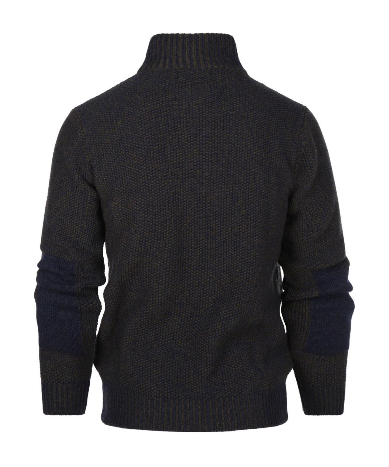 Pullover mit Reißverschluss | Blau