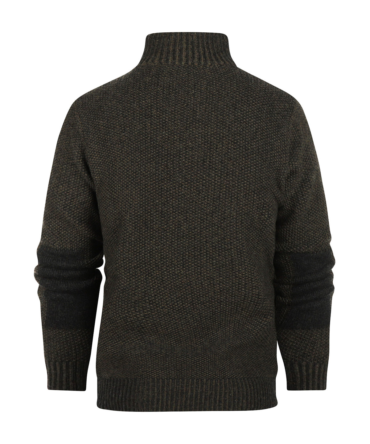 Pullover mit Reißverschluss | Grün