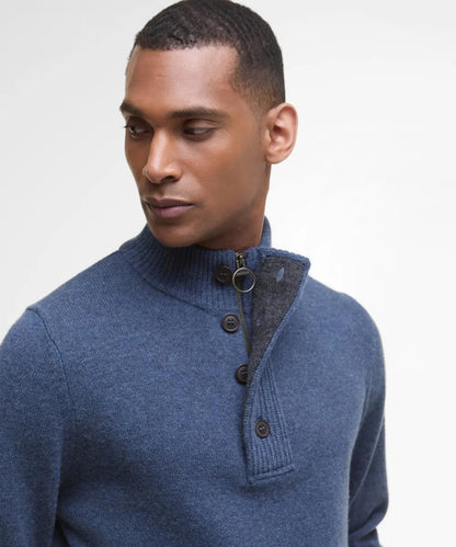 Elbow Patch Sweatshirt | Indigo