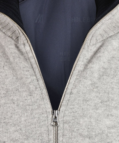 Zip Vest Men | Grey