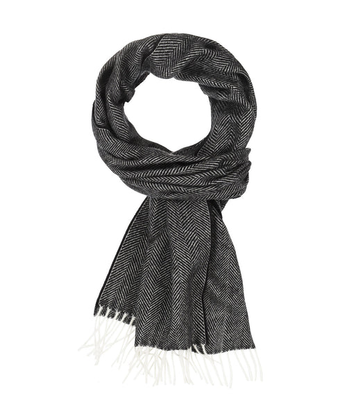 Sjaal Wol 180x30 | Grijs