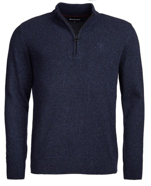Trui Tisbury hoge rits | Navy Blauw