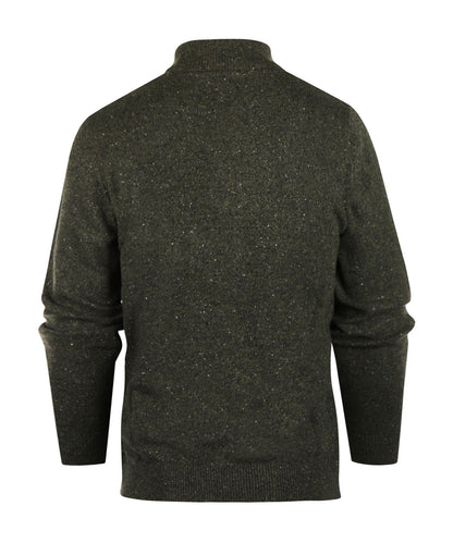 Tisbury Pullover mit hohem Reißverschluss | Grün