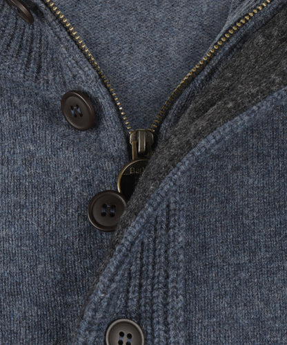 Elbow Patch Sweatshirt | Indigo
