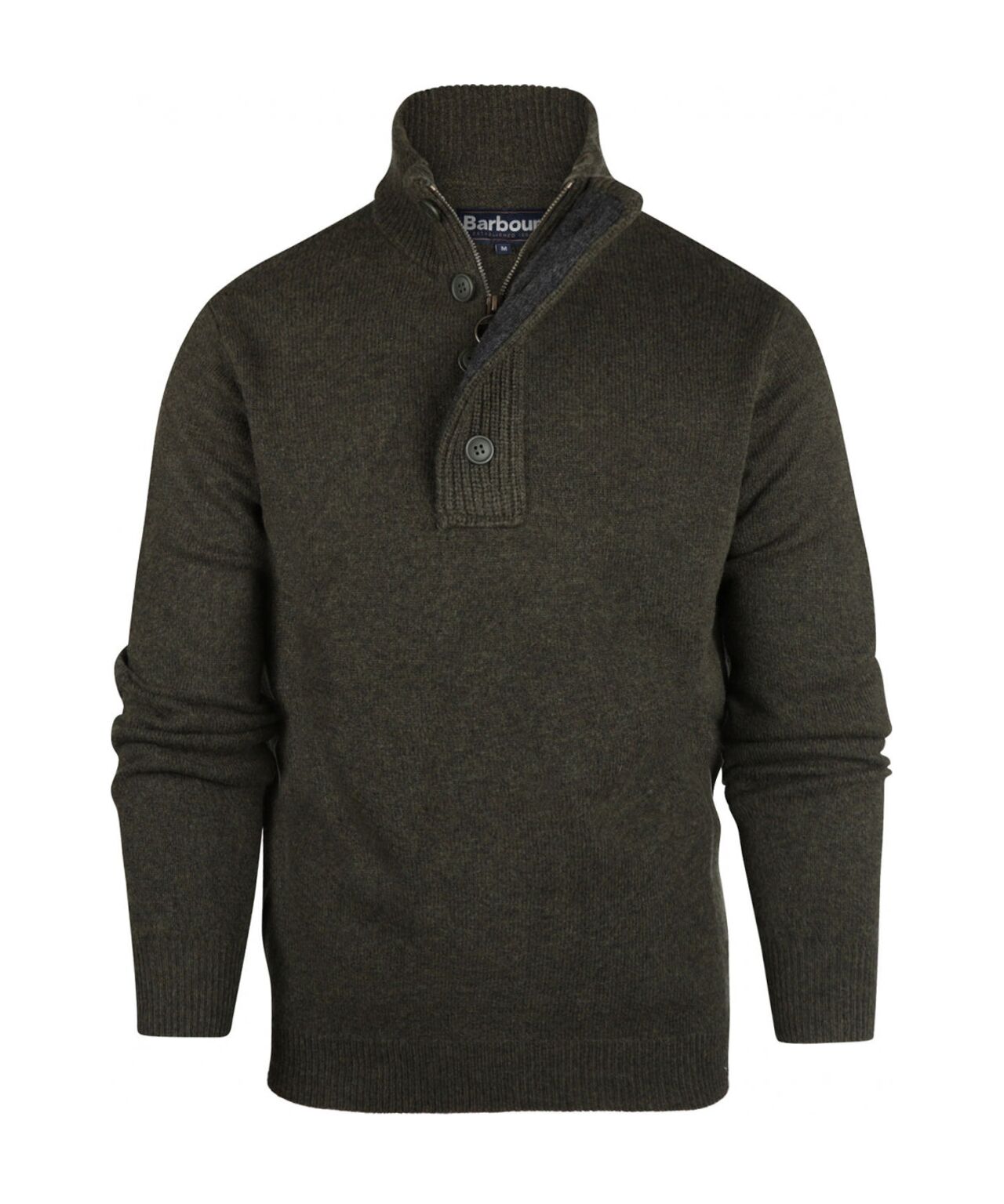 Elbow Patch Sweatshirt | Forest Green