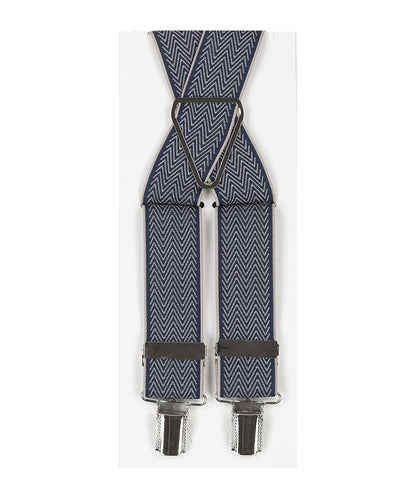 Zahnspange mit 4 Clips | Blau