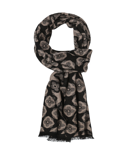Sjaal Viscose | Zwart Design
