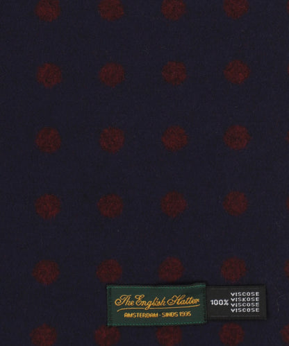 Viscose Scarf with classic Print | Blue