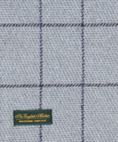 Sjaal Wol met Cashmere | Blauw