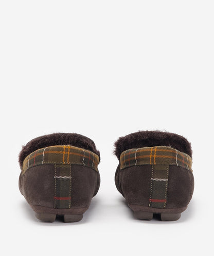 Pantoffels Monty | Brown Suede