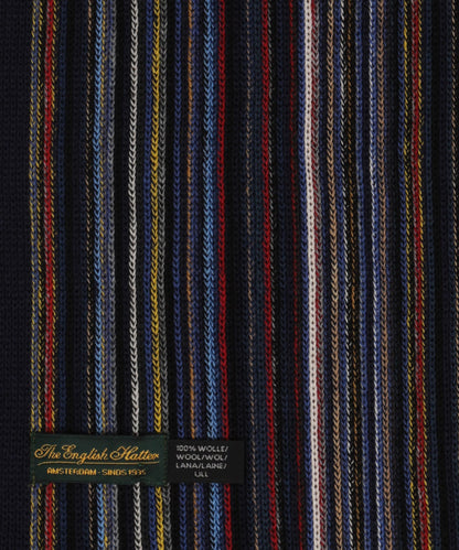 Wollstrickschal 180x26 | Blau