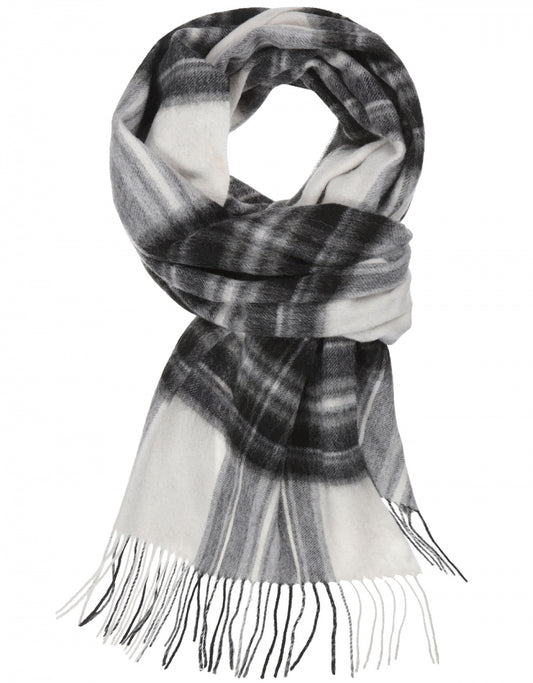 Sjaal Lamswol 48x190 | Grey Dress Stewart