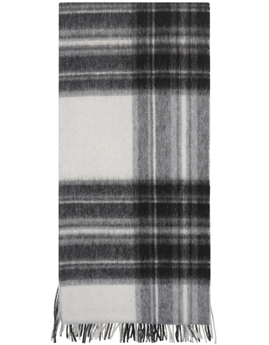 Sjaal Lamswol 48x190 | Grey Dress Stewart