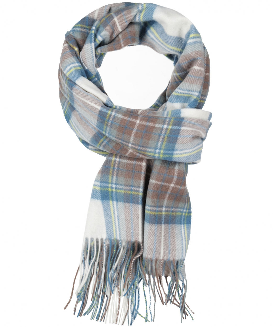 Lammwollschal 190x48 | Blau