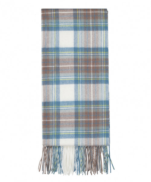 Sjaal lamswol 190x48 | Blauw
