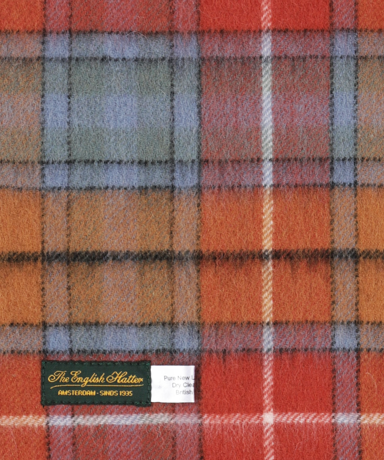 Lammwollschal 190 x 48 cm | Braun