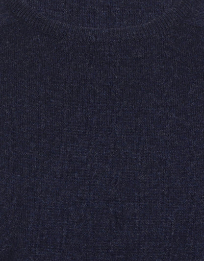 William Lockie Round Neck Lambswool Pullover | Astra