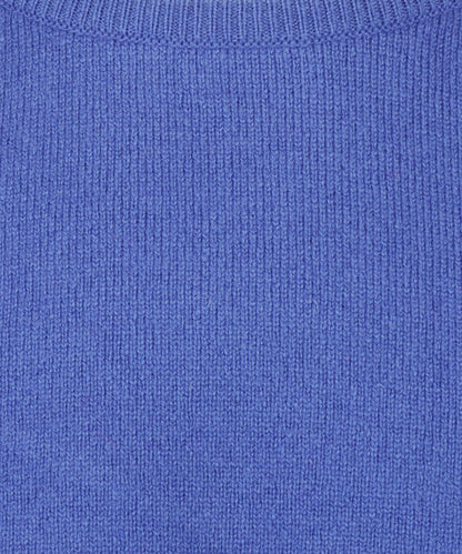 William Lockie Round Neck Lambswool Pullover | Agapanthus