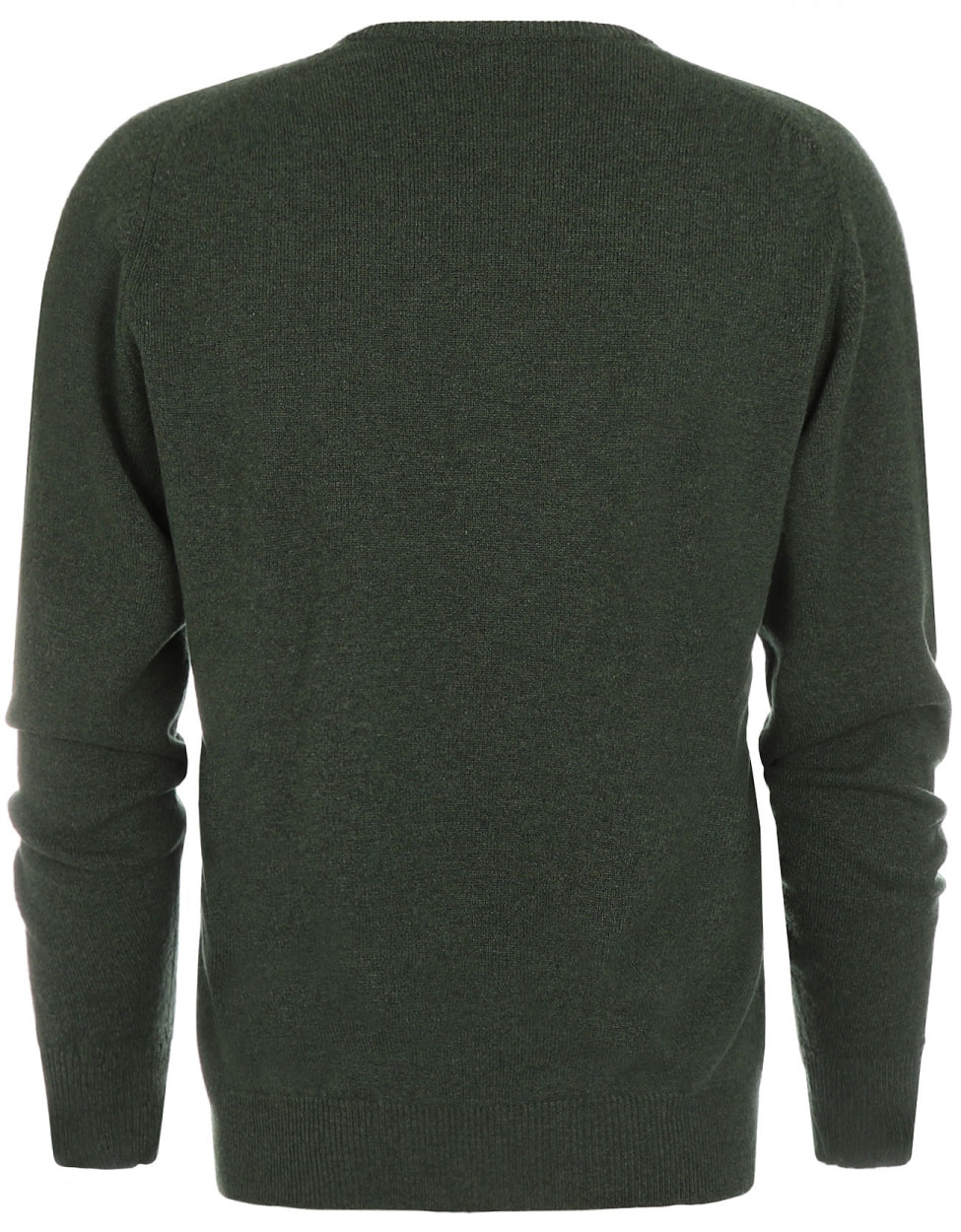 William Lockie Round Neck Lambswool Pullover | Rosemary