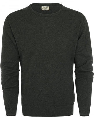 Pullover Lamswol ronde hals | Seaweed