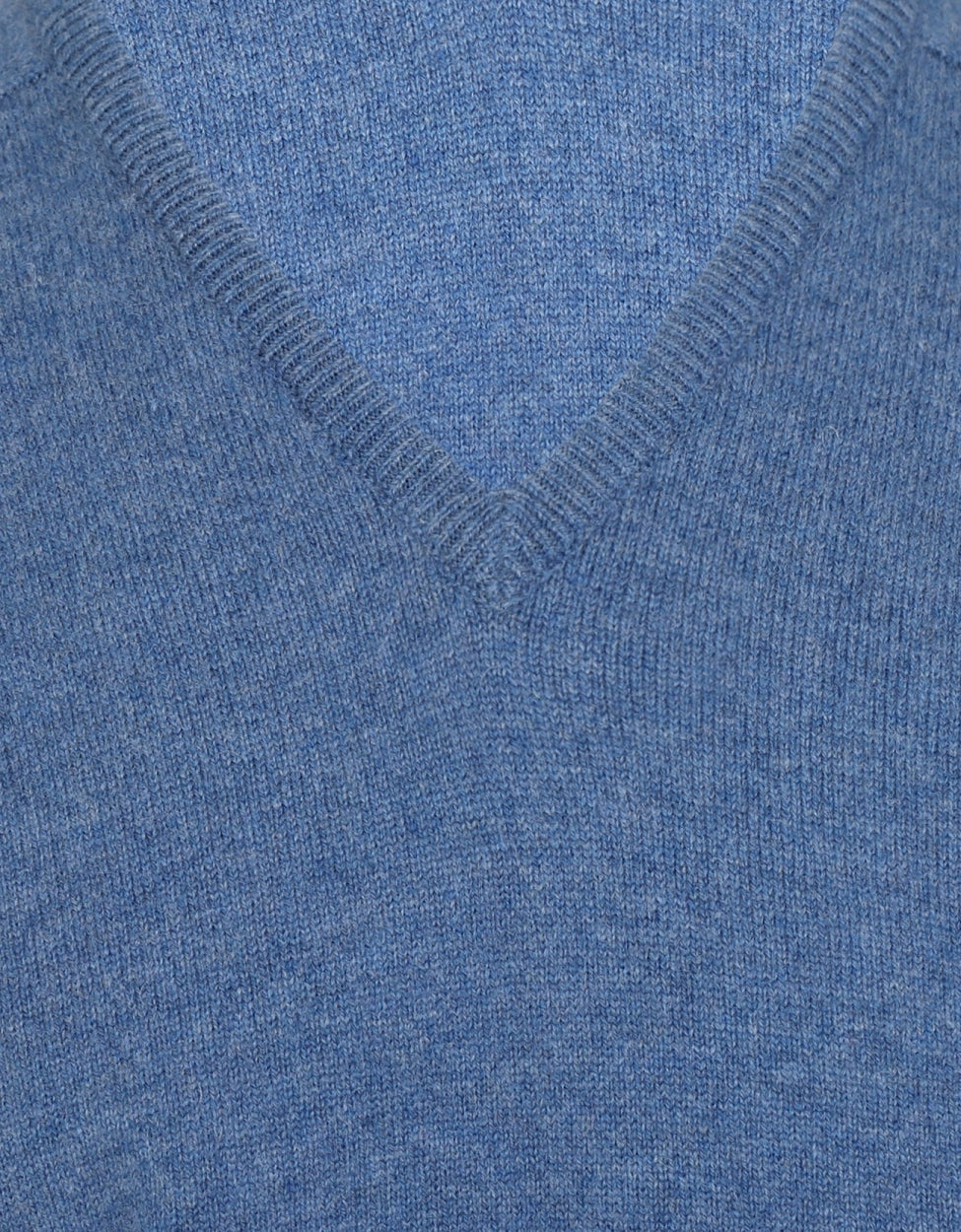 William Lockie V-neck Lambswool Pullover | Jeans