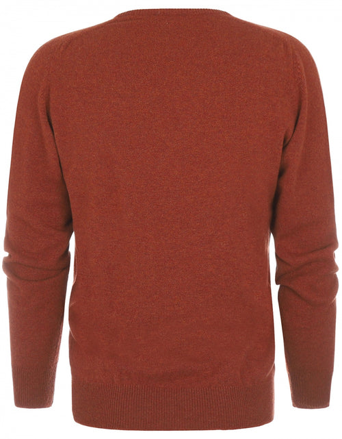 William Lockie Pullover Lamswol V-hals | Tiger