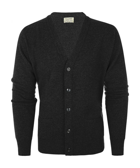 Vest Lamswol | Charcoal